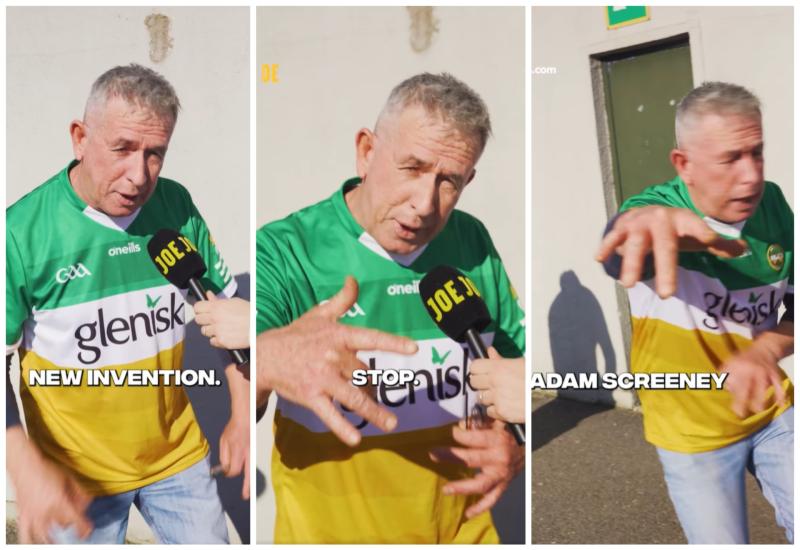 WATCH: 'Ice, ice Screeney' - Offaly man going viral with rap about U20 hurling star