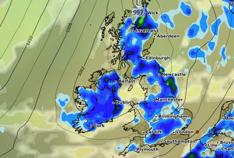 Met Eireann weather forecast for Ireland for the weekend  is not looking goodMet Eireann weather forecast for Ireland for the weekend  is not looking good
