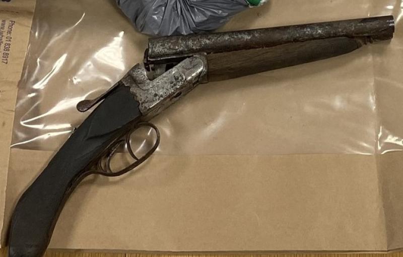 Laois Gardaí seize sawn-off shotgun and drugs worth an estimated €285,000