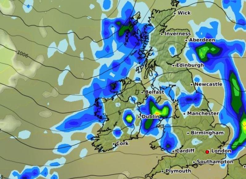 Blustery wind and rain in brutal Met Eireann weather forecast for Ireland for the coming week