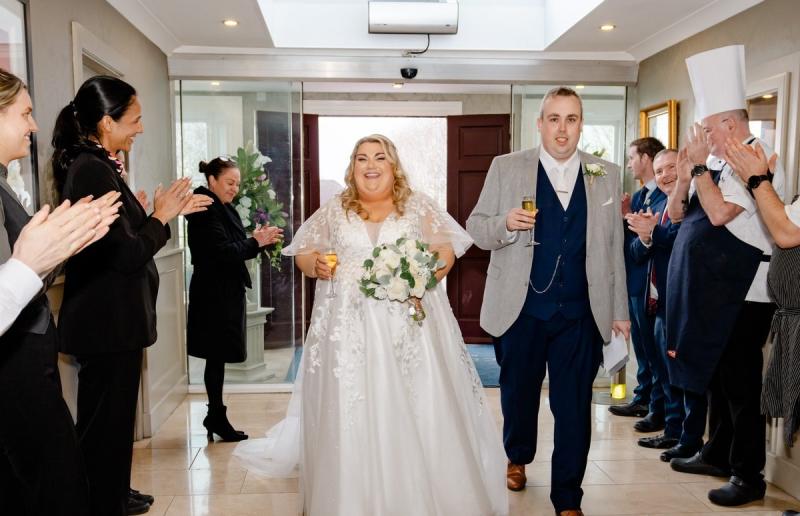 CONGRATULATIONS! Well wishes as 'lovely' couple get married at Offaly hotel
