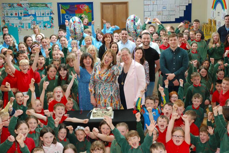 Celebration marks retirement marked after 24 years service in Offaly school