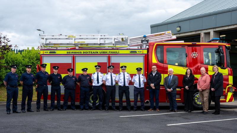 Offaly Fire and Rescue announce new Fire Engine for Edenderry 