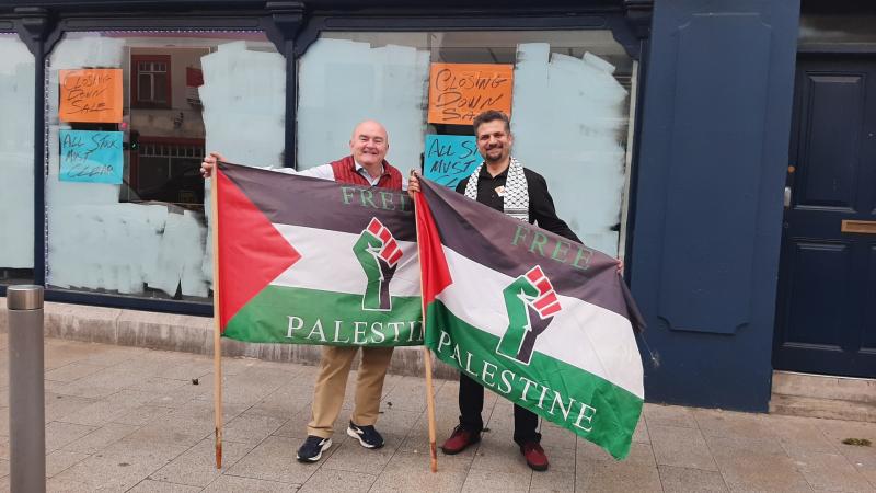 Tom Texas McNamara and Dr Qasem Qasem