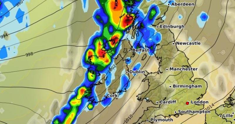 ALERT: Horrendous weather on the way as Met Eireann issues Weather Warning for parts of Ireland