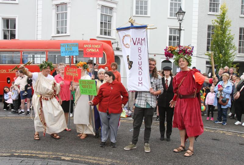 Welcoming new arrivals and celebrating community spirit were big themes during 56th Birr Vintage Parade