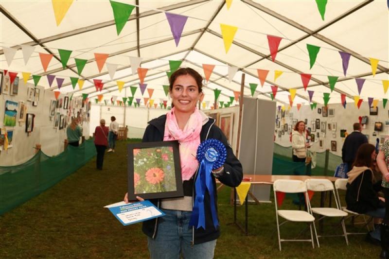 Arts and Photography Section is one of the highlights of Tullamore Show for many