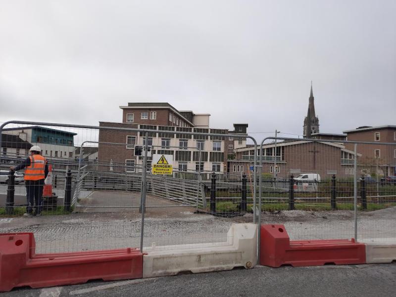 The footbridge over the canal along Convent View will remain closed until October