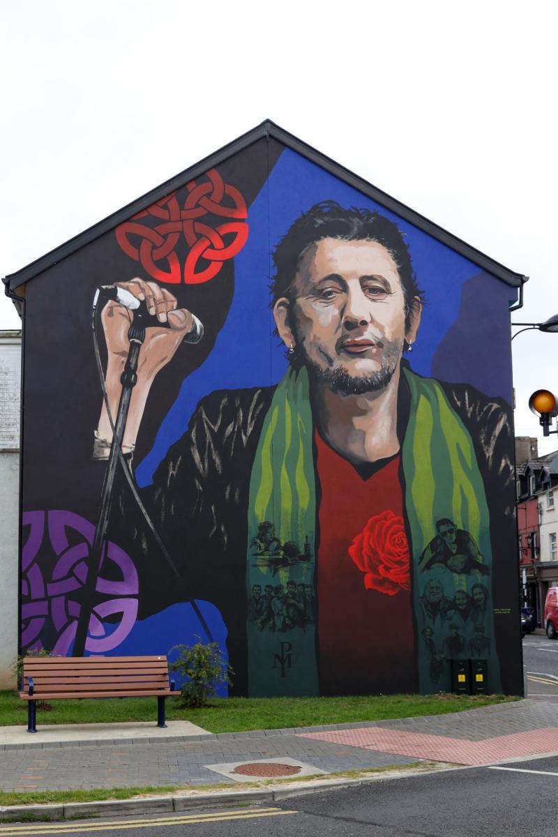 New mural of Shane MacGowan to be launched in Nenagh next Sunday