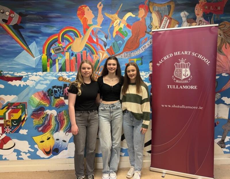 Sacred Heart Secondary School in Tullamore celebrates students' exceptional Leaving Cert results