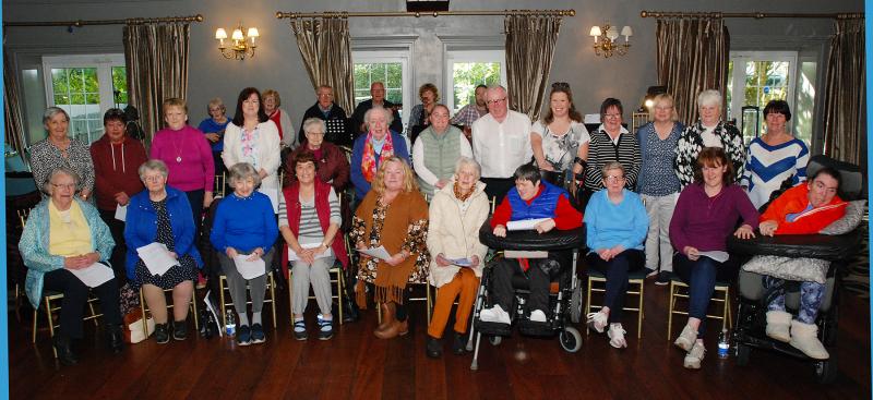 Age Friendly Roscrea Rosie Greys Ukulele group Racket Hall