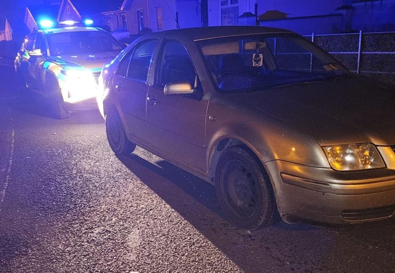 Gardaí in Offaly seize car after discovering 16 year old behind the wheel