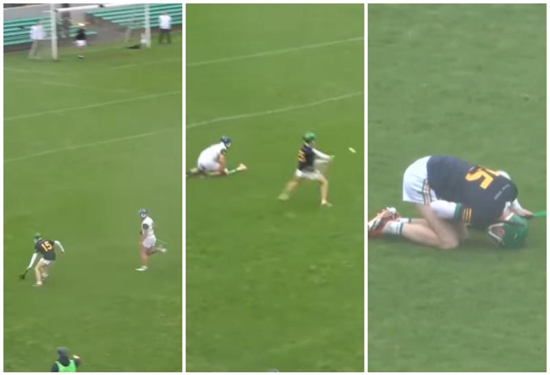 WATCH: Hurling fans mesmerised by Adam Screeney's county final point amid Storm Ashley