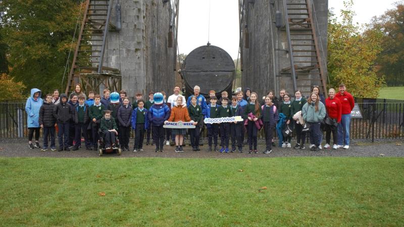Former NASA astronaut Steve Swanson visits Offaly during Space Week 