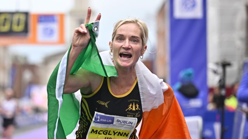Offaly woman retains national marathon title