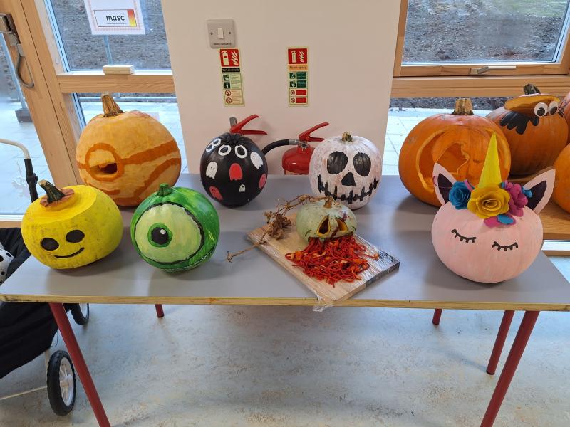 Creativity on display in Offaly school as pupils create spooky masterpieces
