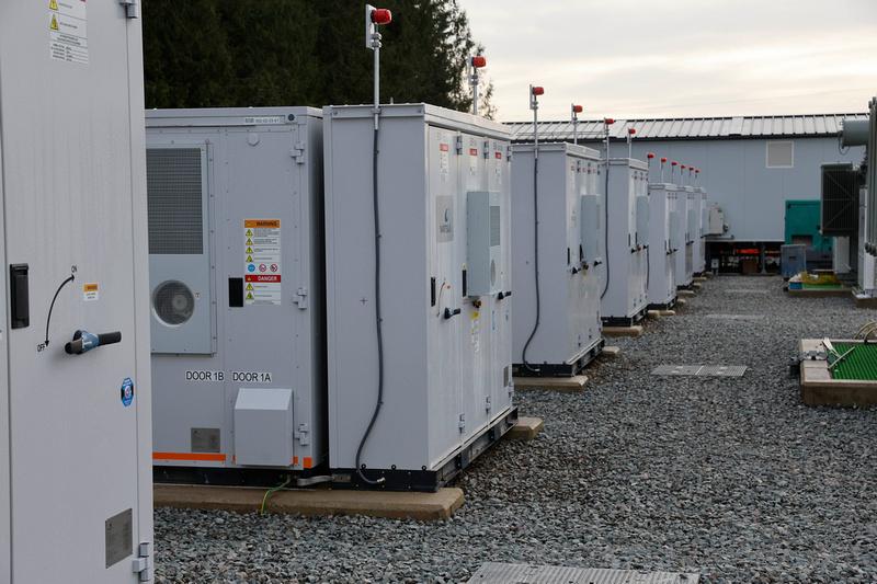 SSE's 50MW battery storage facility in Wiltshire, England