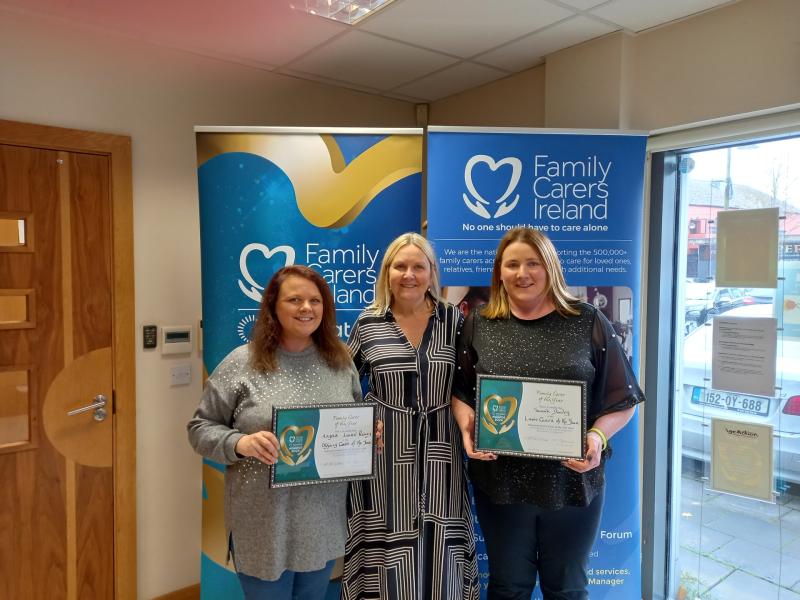 Offaly Family Carer recognised with county award