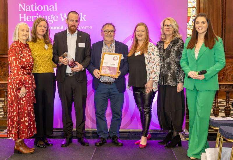 Offaly heritage groups win top awards at National Heritage Week ceremony