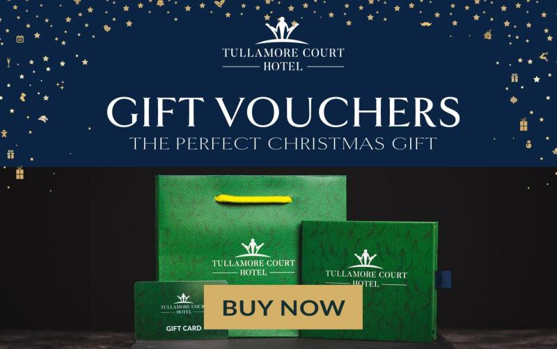 Spread festive cheer with a Tullamore Court Hotel Gift Voucher