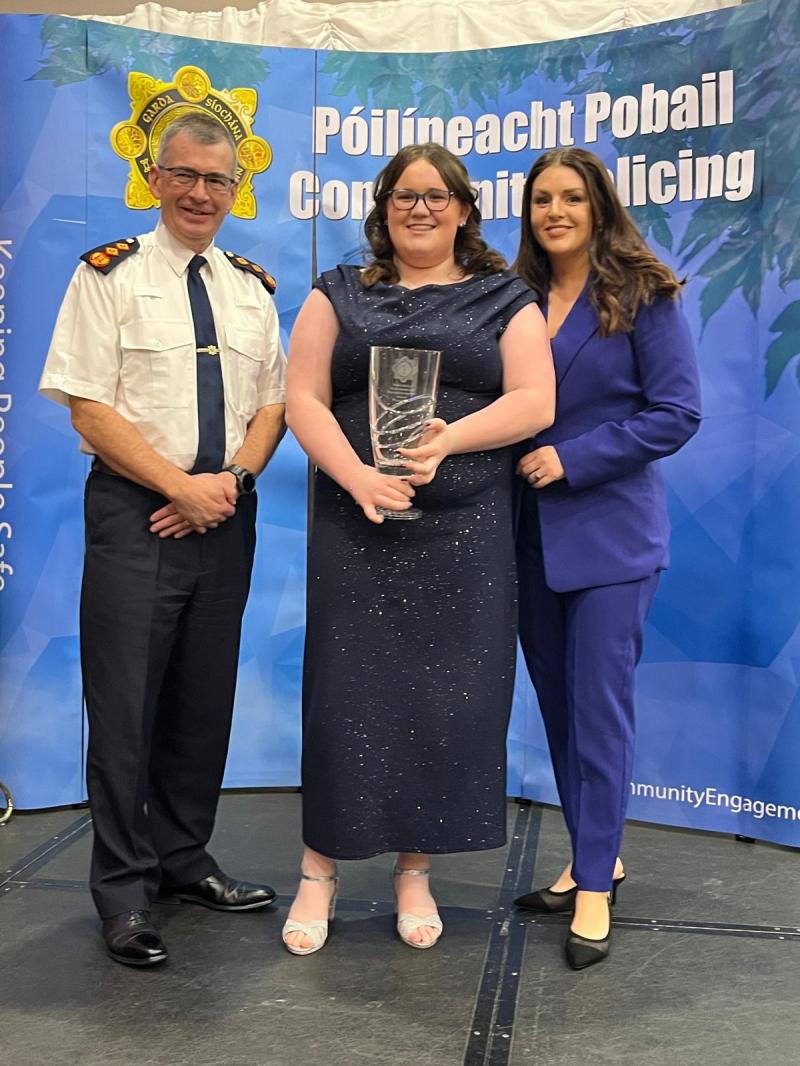 Two young Offaly people recognised at Garda National Youth Awards 