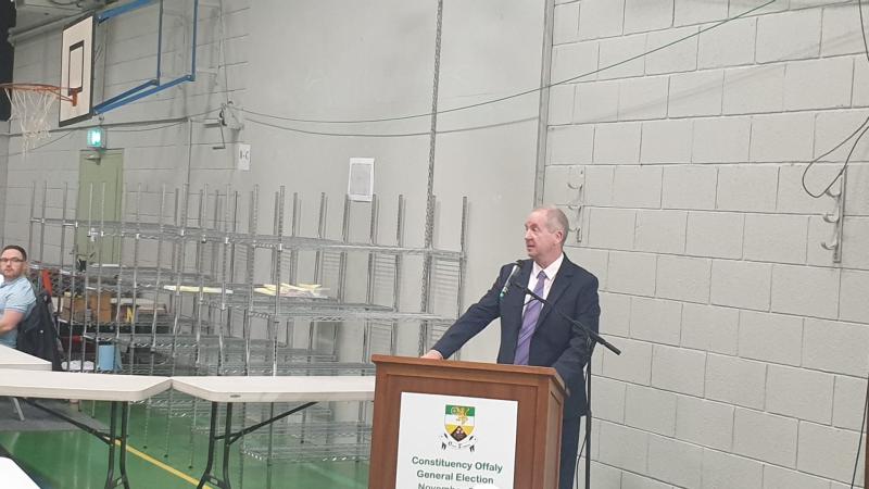 UPDATE: The result of the second count in the General Election in Offaly is in