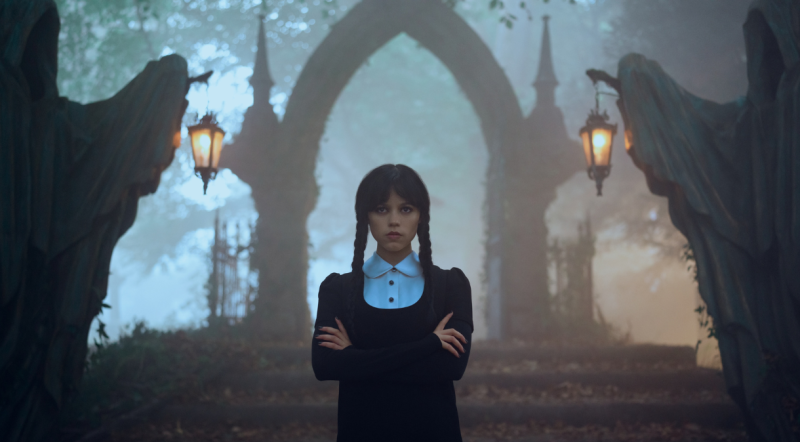 Netflix release a never-before-seen photo of Jenna Ortega as Wednesday season 2 wraps in Ireland