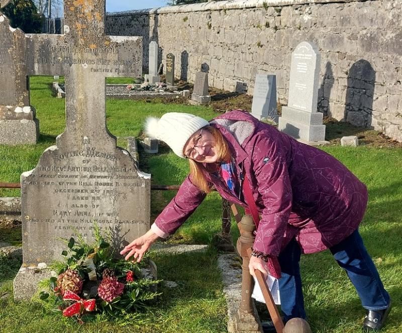 Banagher arthur bell wreath