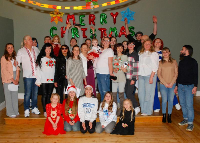 Roscrea convent Ukrainian refugees Christmas 2024