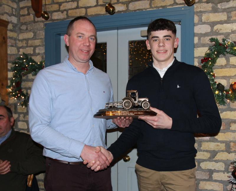 South Offaly Ploughing  presentation night honours their All Ireland Novice winner