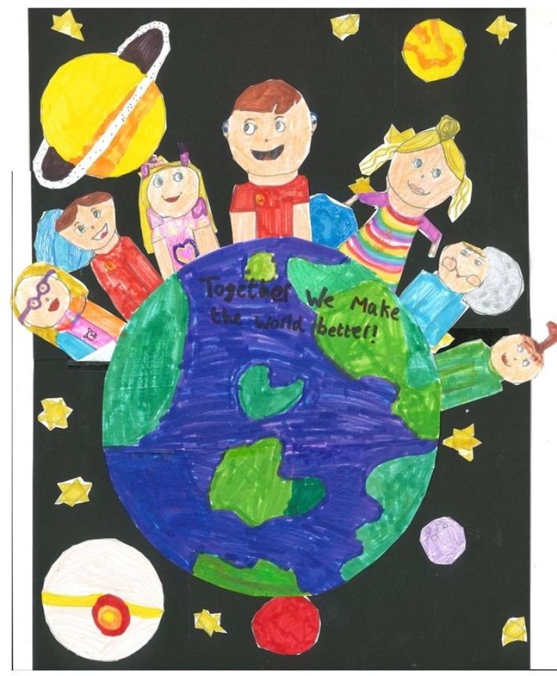 Two Offaly schools named county winners in 'Someone Like Me' art competition