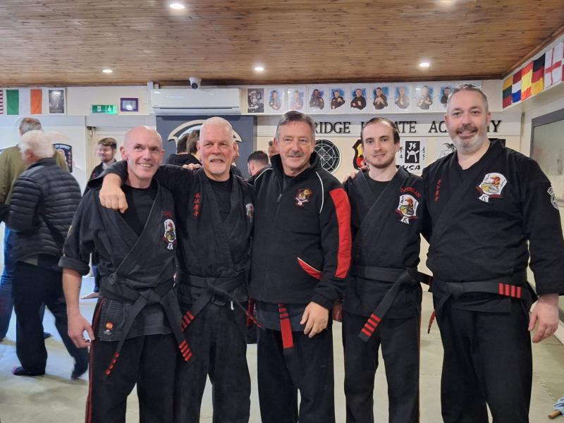 Offaly duo awarded 4th Degree Black in American Kenpo Karate