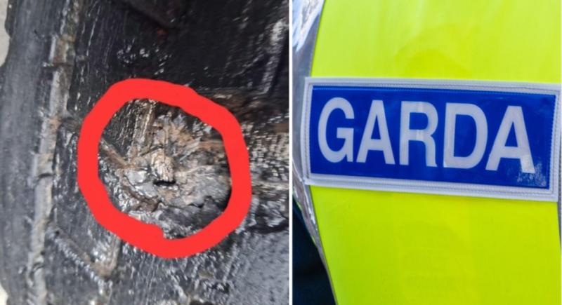 Truck with serious defect stopped by gardai at checkpoint in Offaly