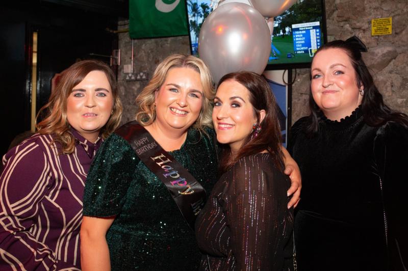 Amanda celebrates her birthday with her sisters on night out in Tullamore
