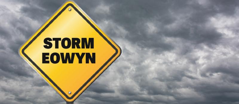 STORM EOWYN: Almost all of Ireland under Red Warning as Met Eireann warns Storm Eowyn is danger to life