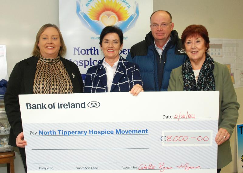 Roscrea's  Colette makes generous Hospice donation after Everest Base Camp fundraising adventure 