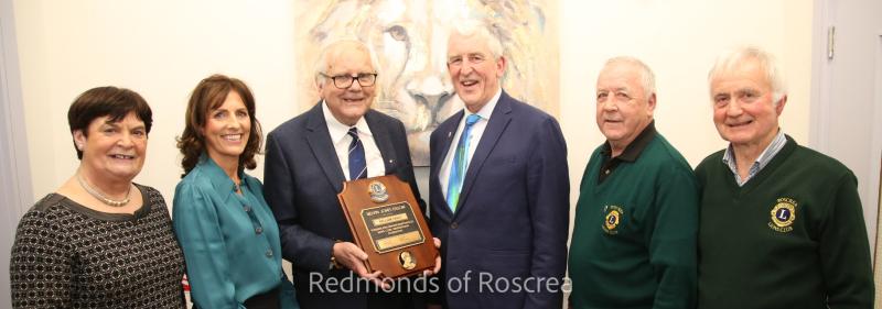 Long serving  Lions Club member in Midlands club honoured