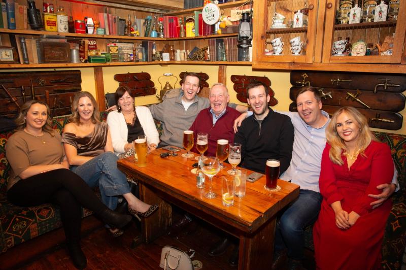 Special celebration in Tullamore as Tom celebrates birthday on night out