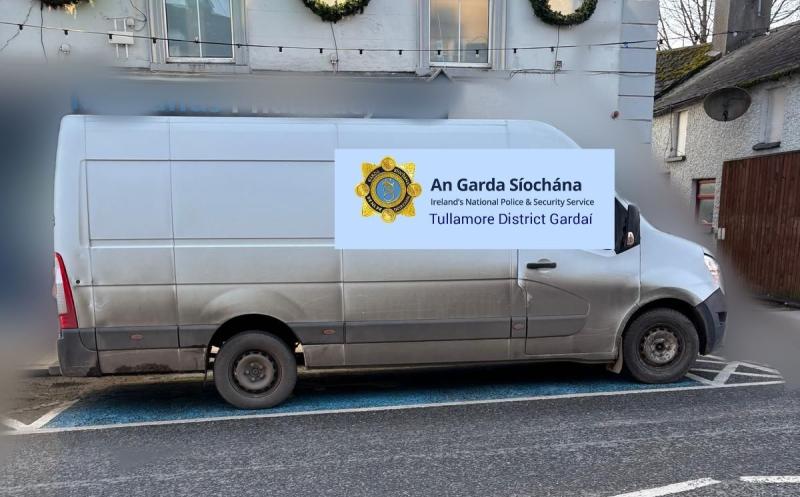 Fine for van driver who parked in disable bay in Offaly