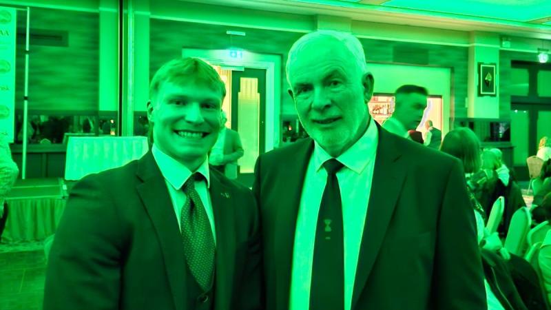 Dual legend regales crowd with great stories as Offaly GAA honour outstanding performers