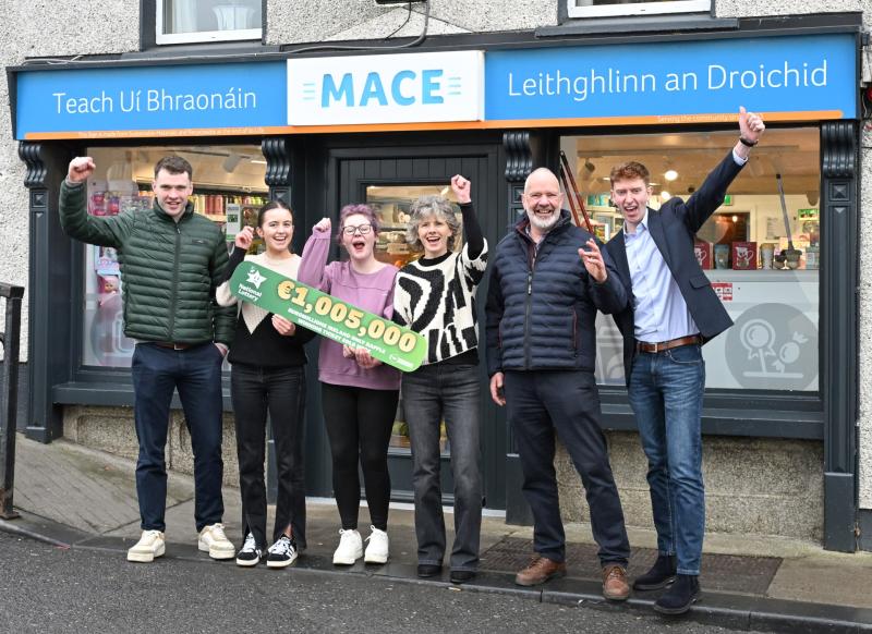 REVEALED:  Celebrations as family-owned store sells winning EuroMillions ticket