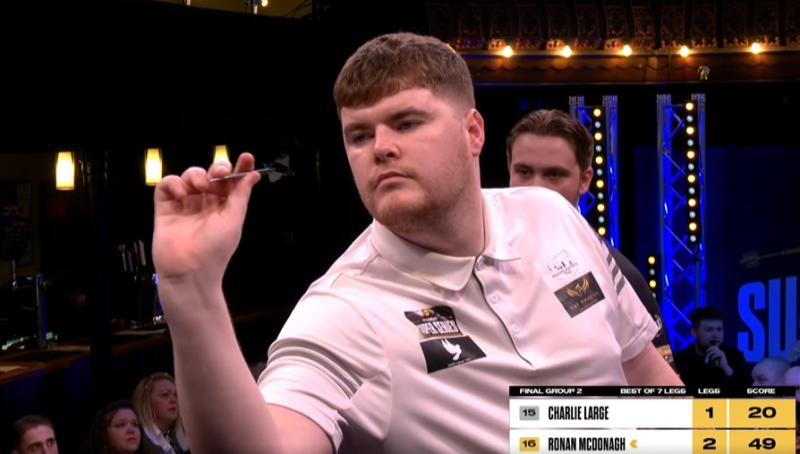 Ronan McDonagh in action in Portsmouth