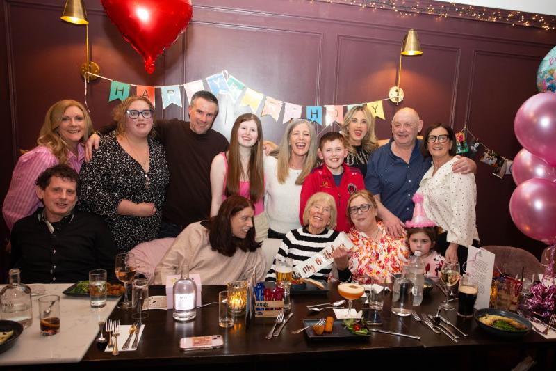 Special party in Tullamore for Carol's landmark birthday