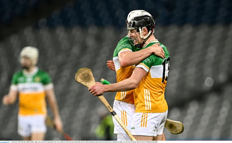 Offaly's remarkable hurling renaissance as big step up at their finger tips