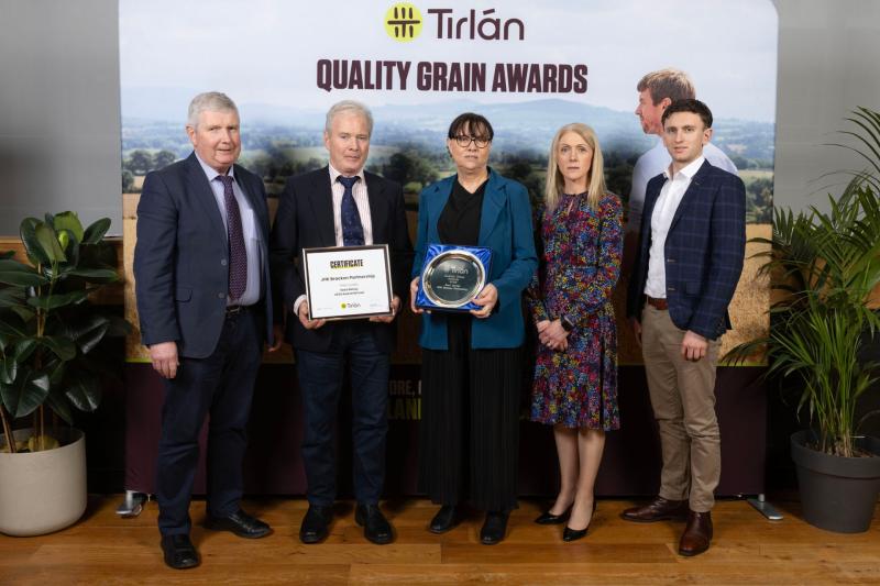 Offaly growers among winners at Tirl&aacute;n Quality Grain Awards