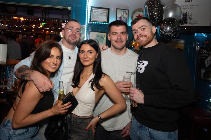 Sean celebrates special birthday on night out in Tullamore