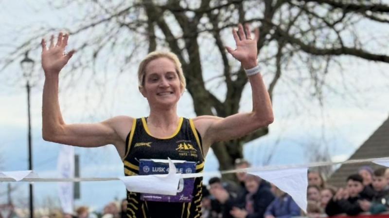 Ann-Marie McGlynn from Lettekenny AC breaks course record at Lusk 4-mile road race