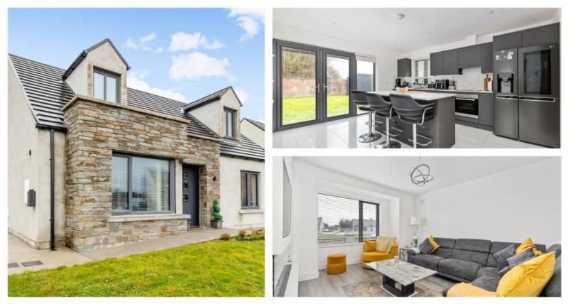PICTURES: Stylish modern four-bed home hits the Offaly market for €345k