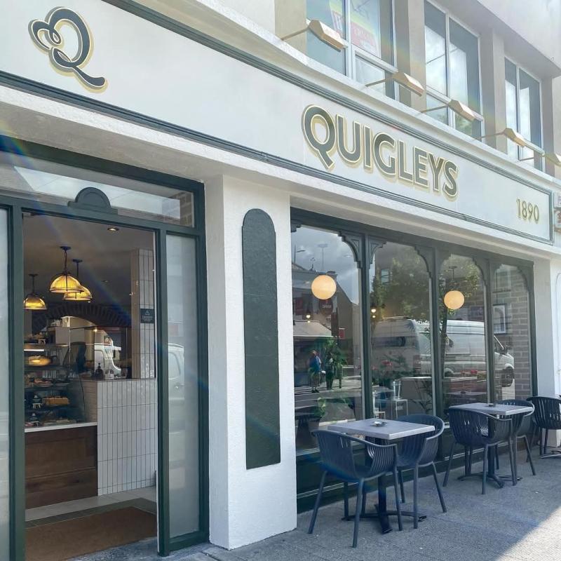 The popular Quigley's cafe in Tullamore has closed