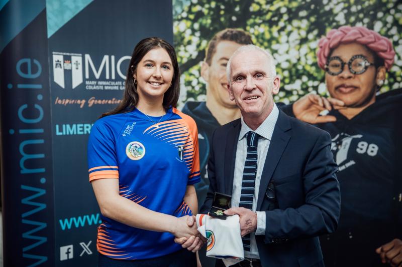 Offaly player picks up Purcell Cup medal at special presentation event